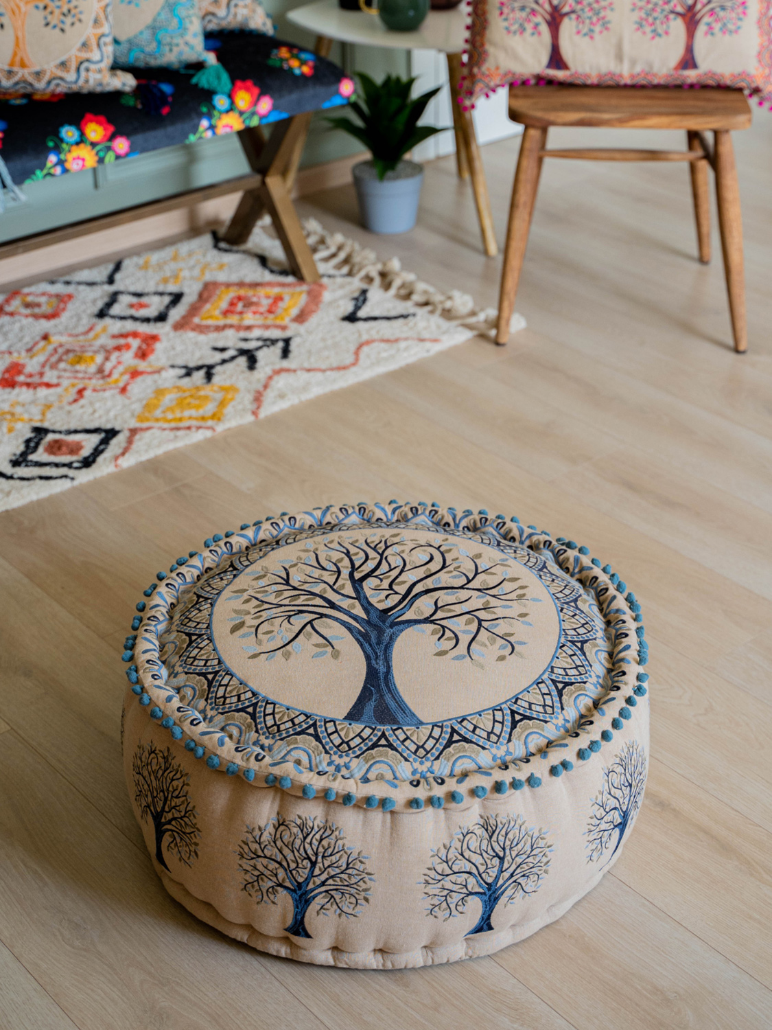 Whispers of the Woodland Pouffe